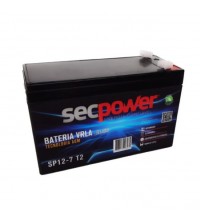 Bateria Chumbo Ácido VRLA AGM – Sec Power – SP12-7T2